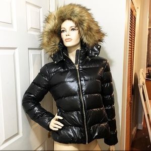 feather coat zara